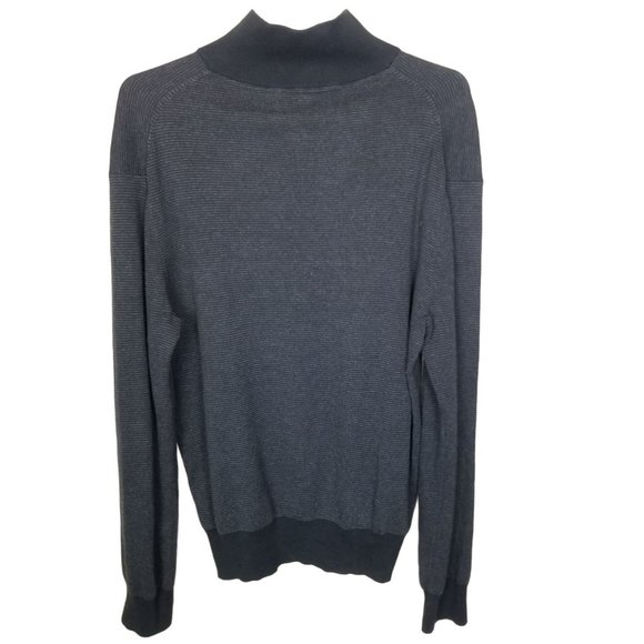 Polo Ralph Lauren Mens M Black Long Sleeves 1/4 Zi - Picture 8 of 8